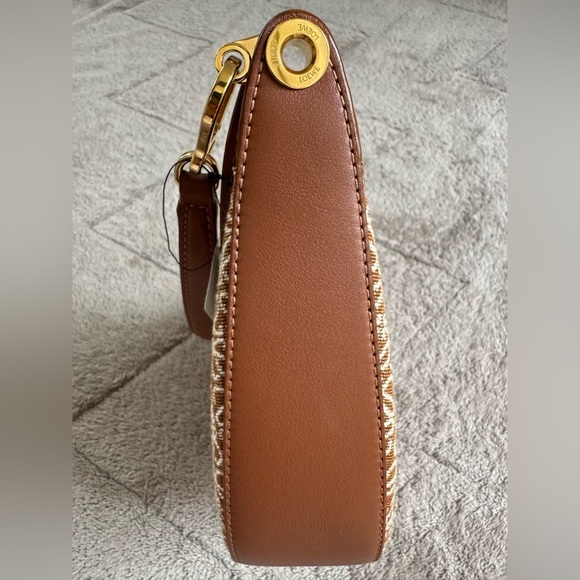 LOEWE Small Luna Anagram Jacquard Shoulder Bag - Picture 10 of 13